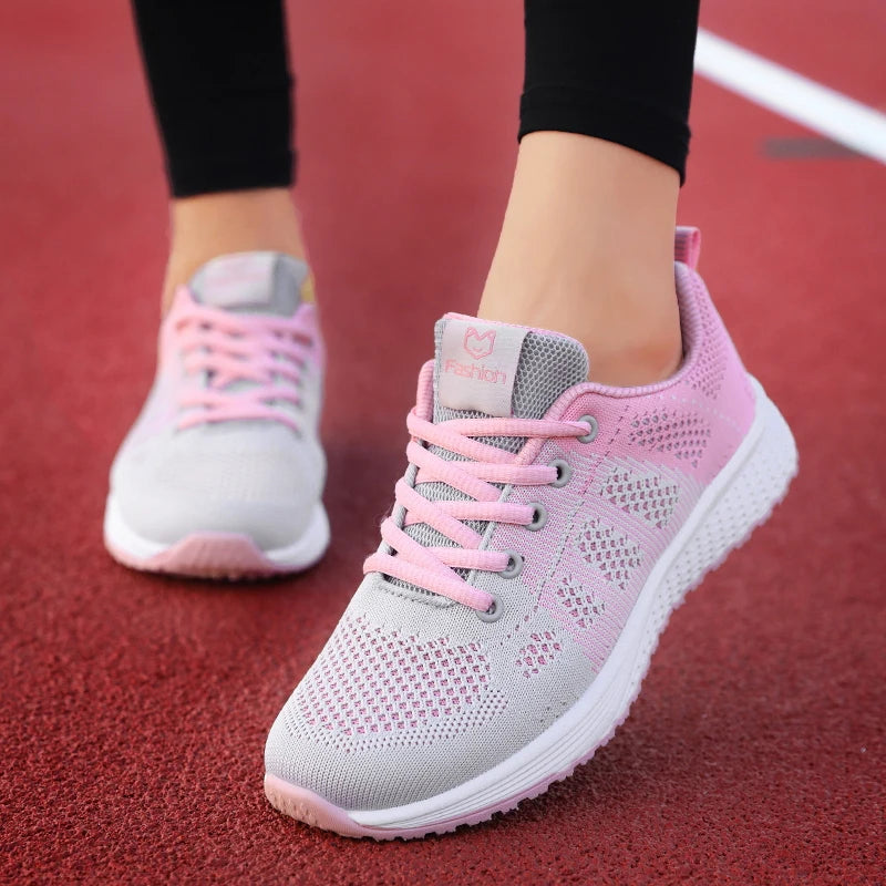Women’s Breathable Platform Running Sneakers