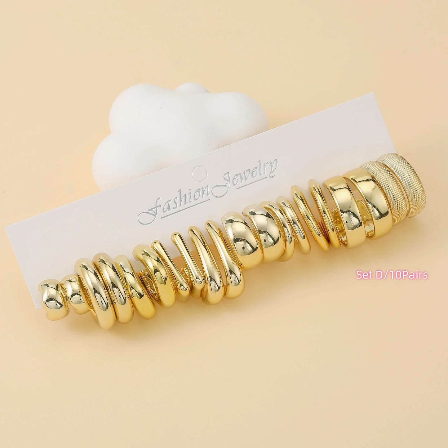 Women’s Irregular Statement Stud Earrings
