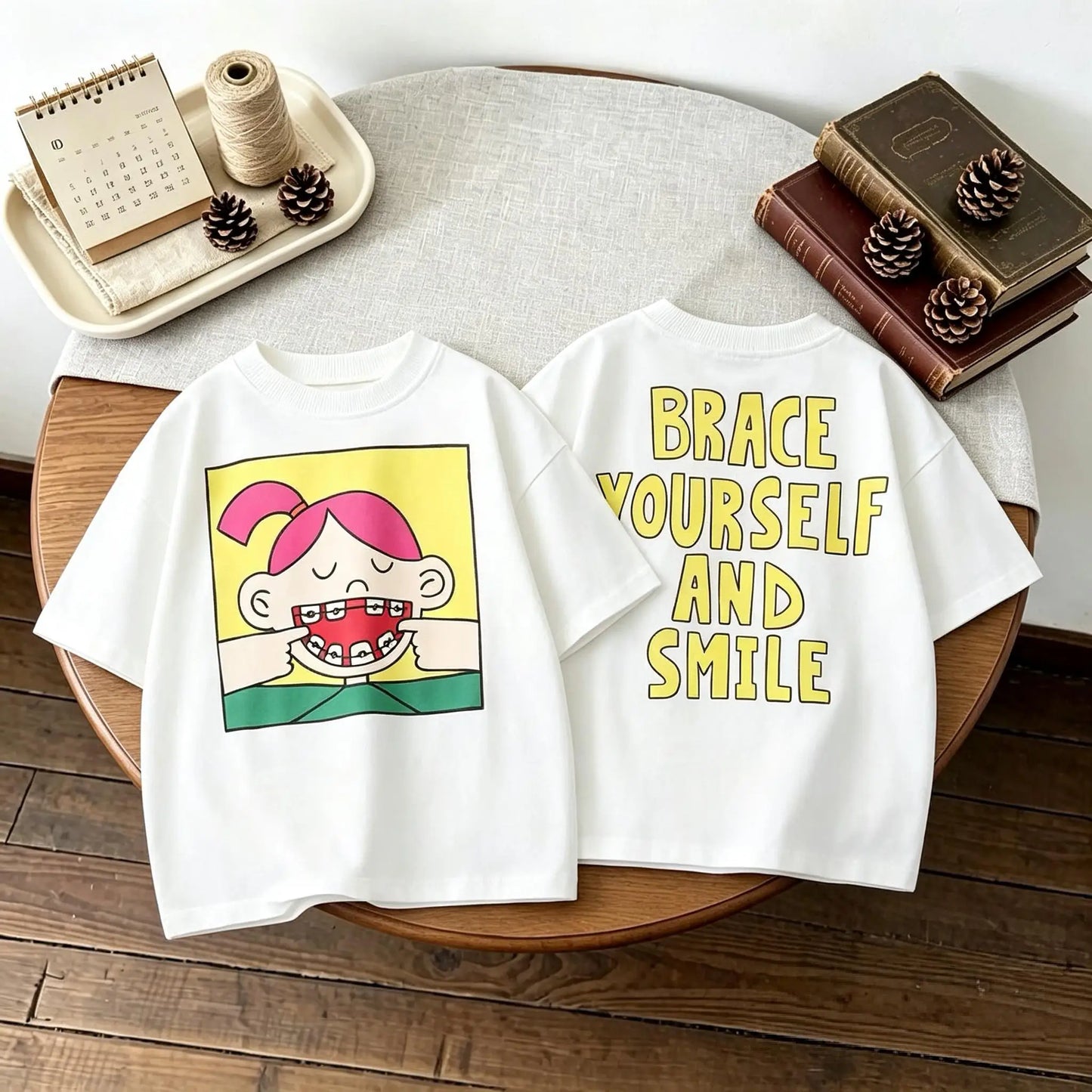 Kids’ Double-Sided Print Summer T-Shirt