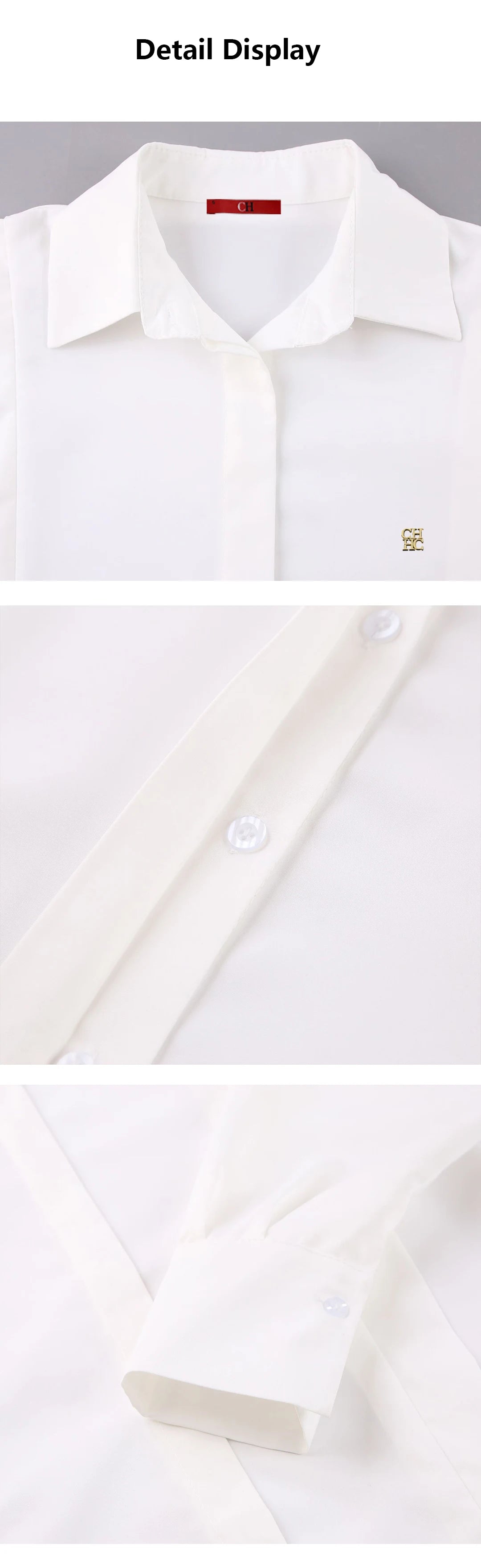 Women’s Classic V-Neck Button Top