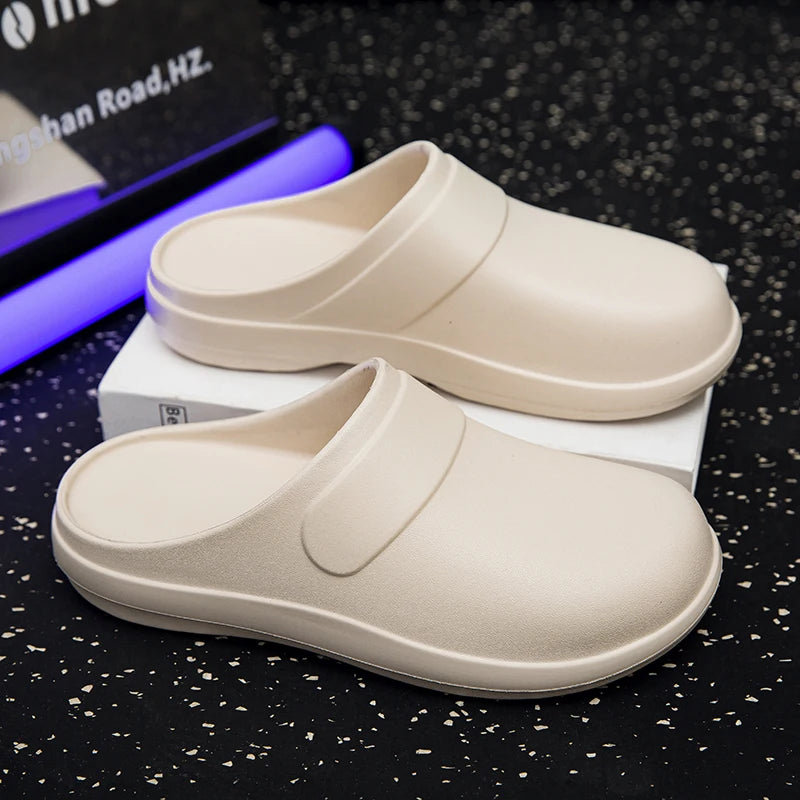 2026 Waterproof Chef Shoes Operating Room Slippers Protective Shoes for Men Women Non-Slip Silken Lab Shoes Doctor Work Shoes