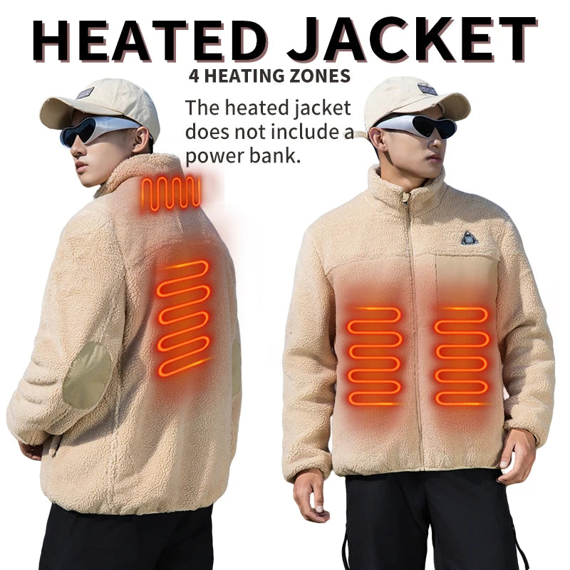 Men's Smart Heated Fleece Jacket