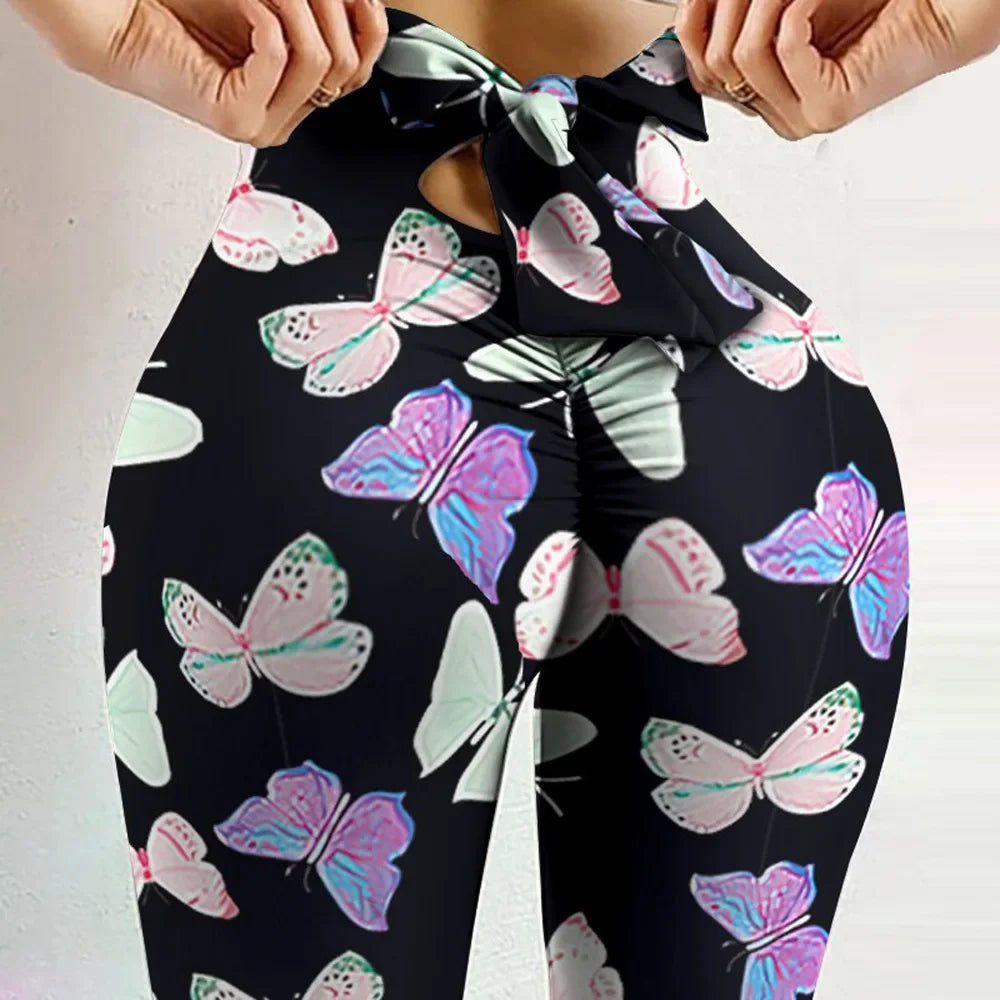 Butterfly Bow Lift Leggings