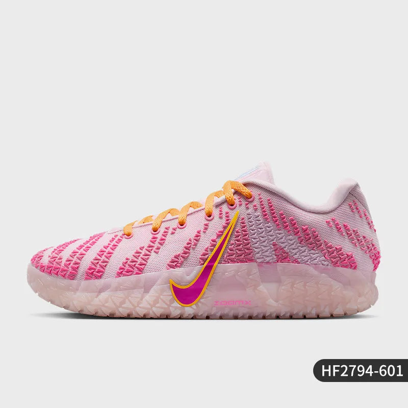 Nike Authentic Men's Cushioned Breathable Wear-Resistant Low-Top Basketball Shoes HF2794-004