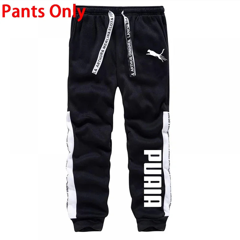 Men's Casual Hoodie & Joggers Tracksuit Set