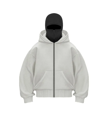 Fleece-Lined Double Hood Sweater