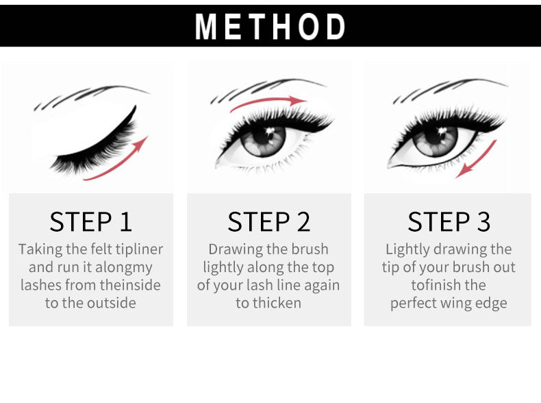 Waterproof Black Liquid Eyeliner Pen