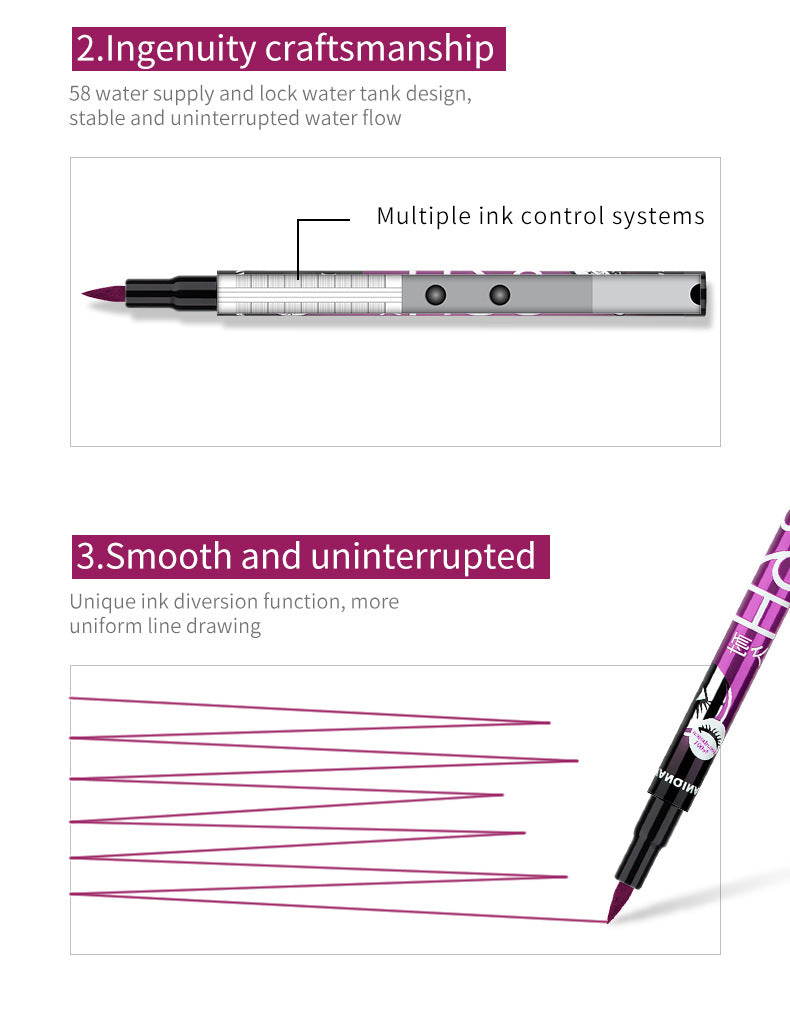 Waterproof Black Liquid Eyeliner Pen