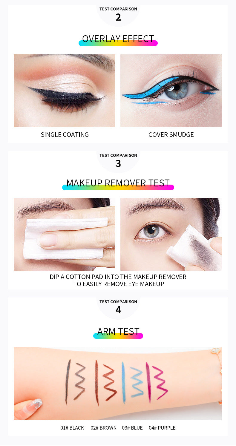 Waterproof Black Liquid Eyeliner Pen