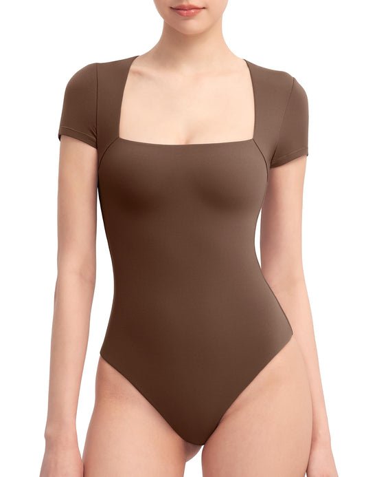Square Neck Sculpt Bodysuit