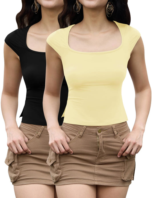 Y2K Slim Fit Workout Top ⭐