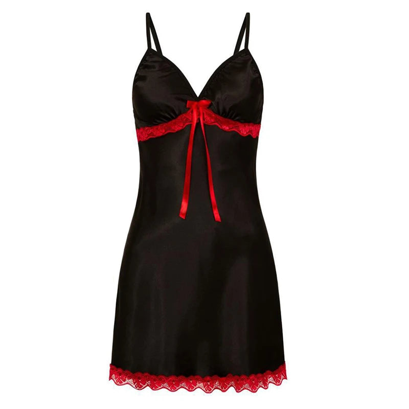 Women’s Lace V-Neck Nightgown 🌙