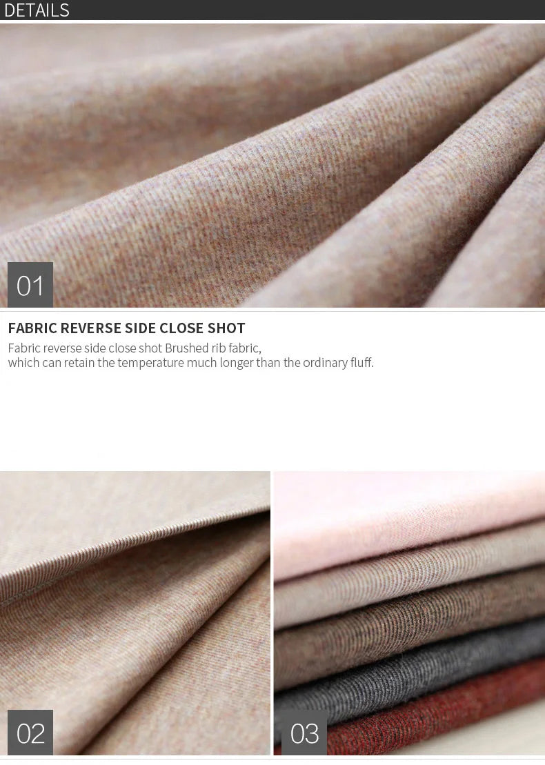 Unisex Soft Cotton Blend Thermal Underwear Set
