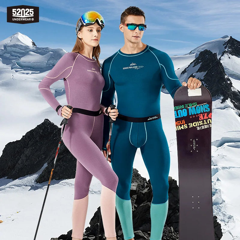 Unisex Soft Thermal Base Layer Set
