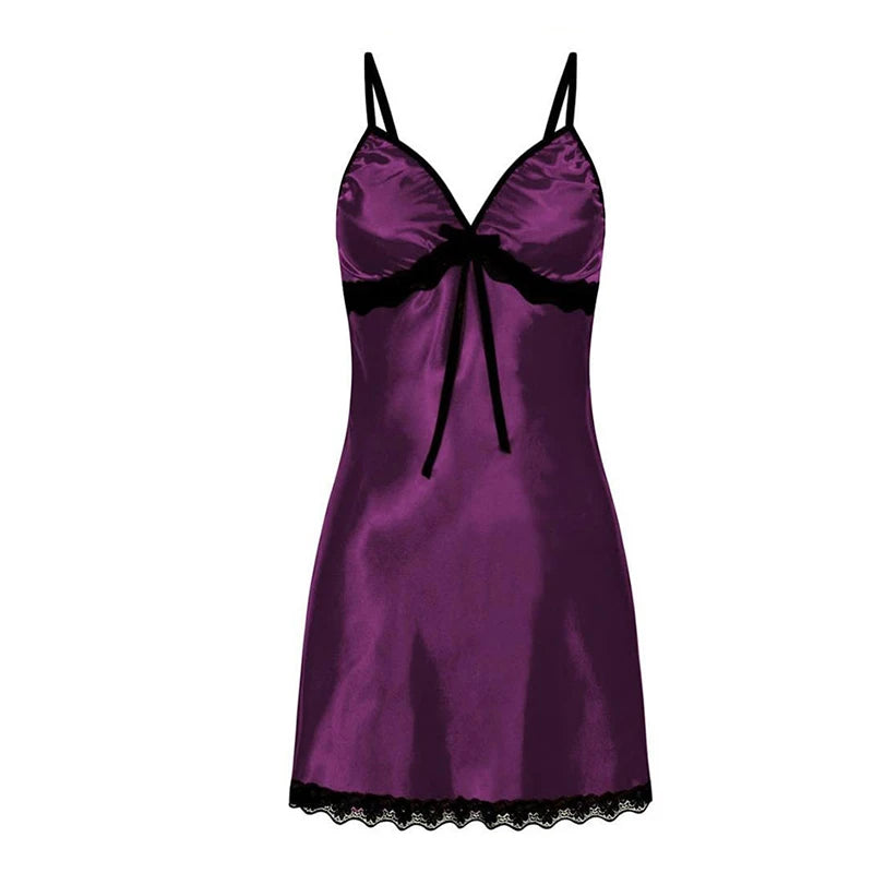 Women’s Lace V-Neck Nightgown 🌙