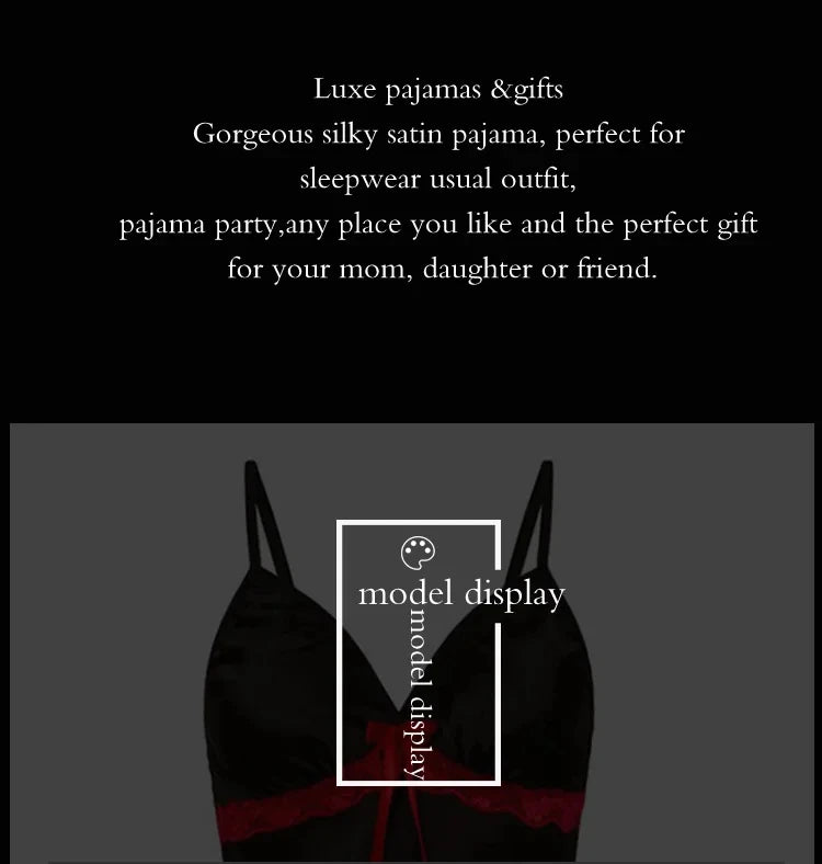 Women’s Lace V-Neck Nightgown 🌙
