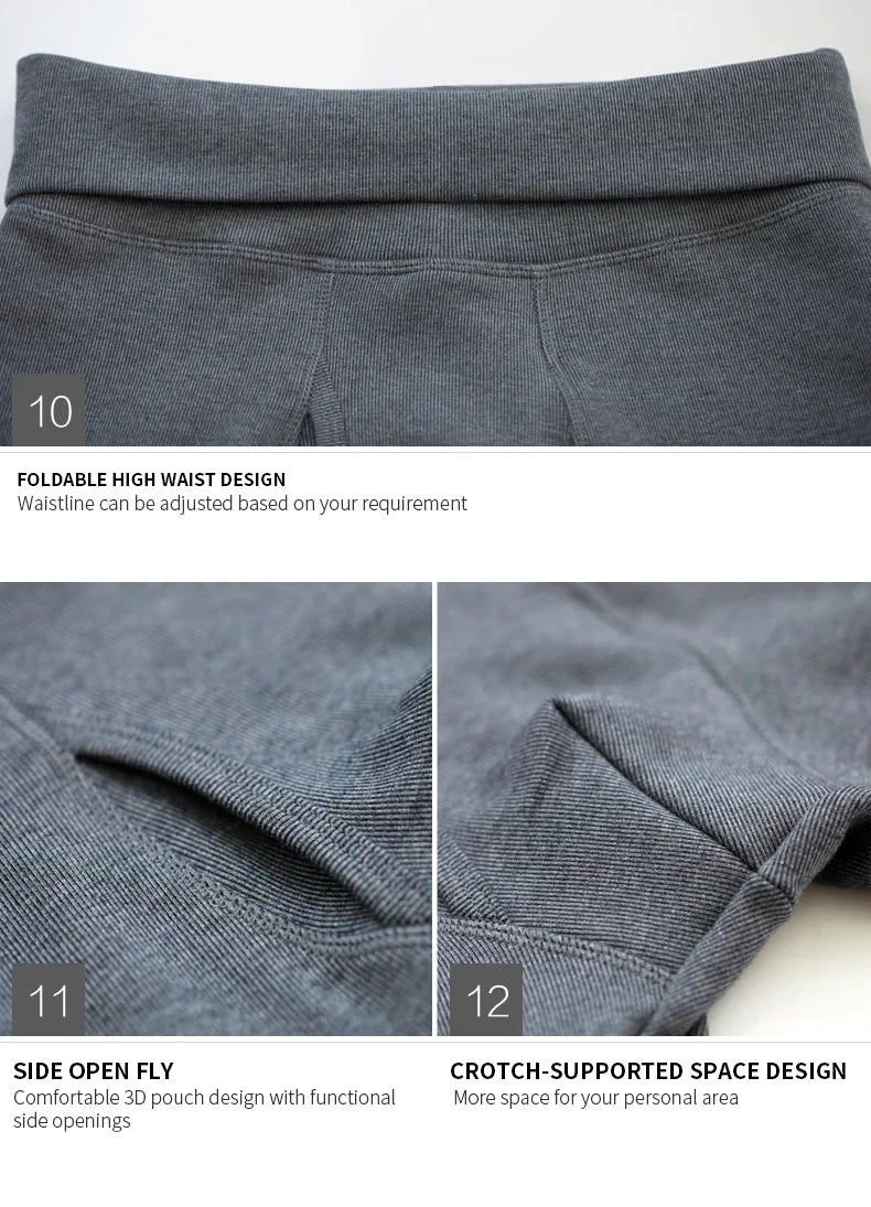 Unisex Soft Cotton Blend Thermal Underwear Set