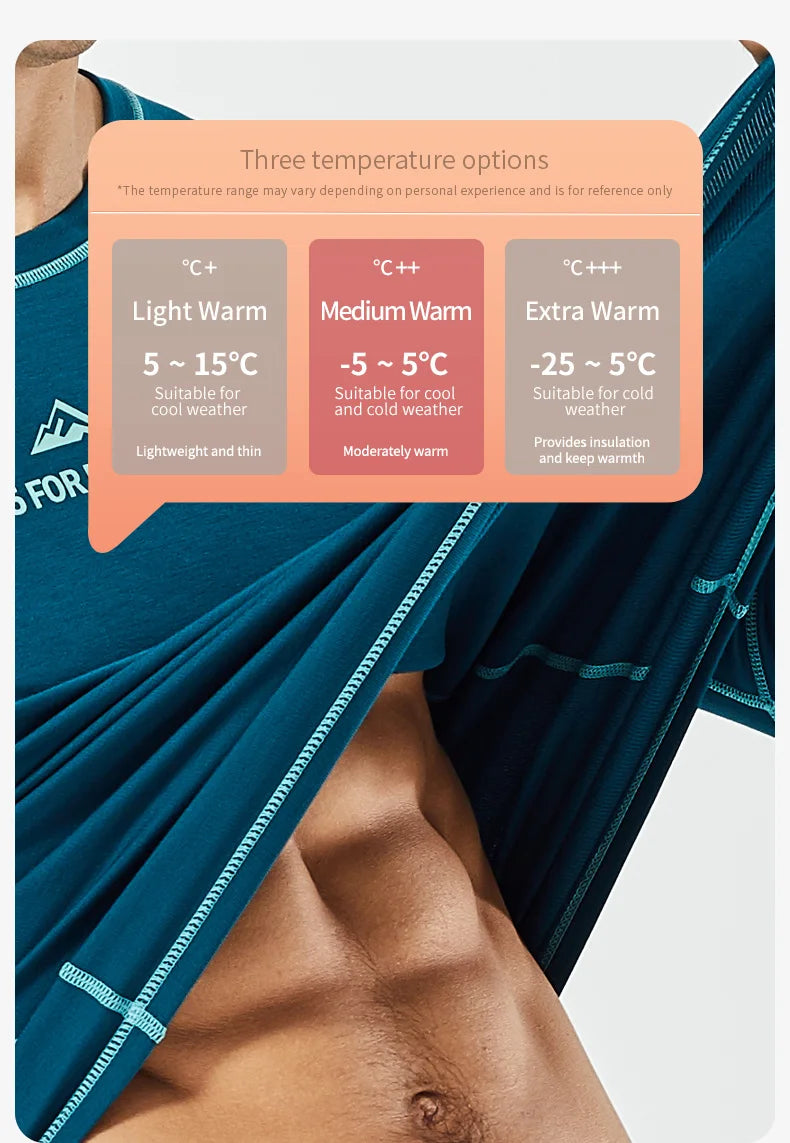 Unisex Soft Thermal Base Layer Set