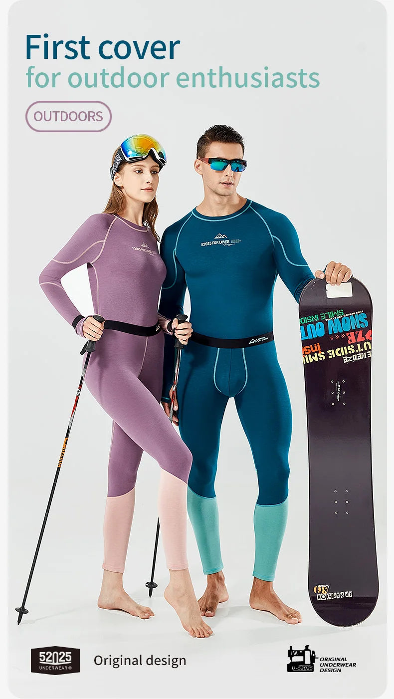 Unisex Soft Thermal Base Layer Set