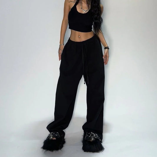 Women’s Oversized Wide-Leg Sweatpants