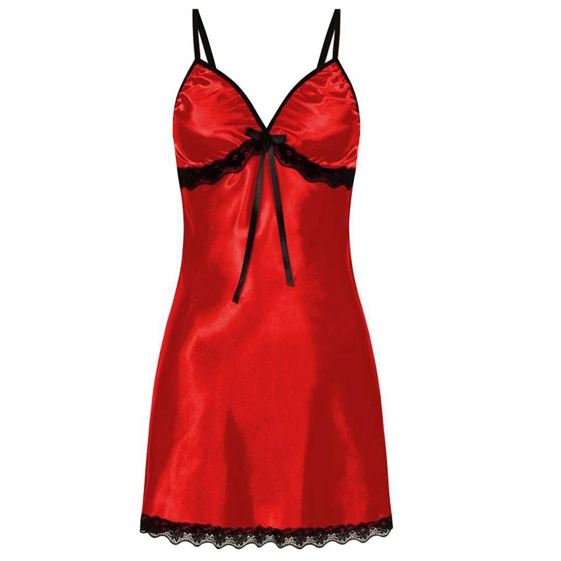 Women’s Lace V-Neck Nightgown 🌙