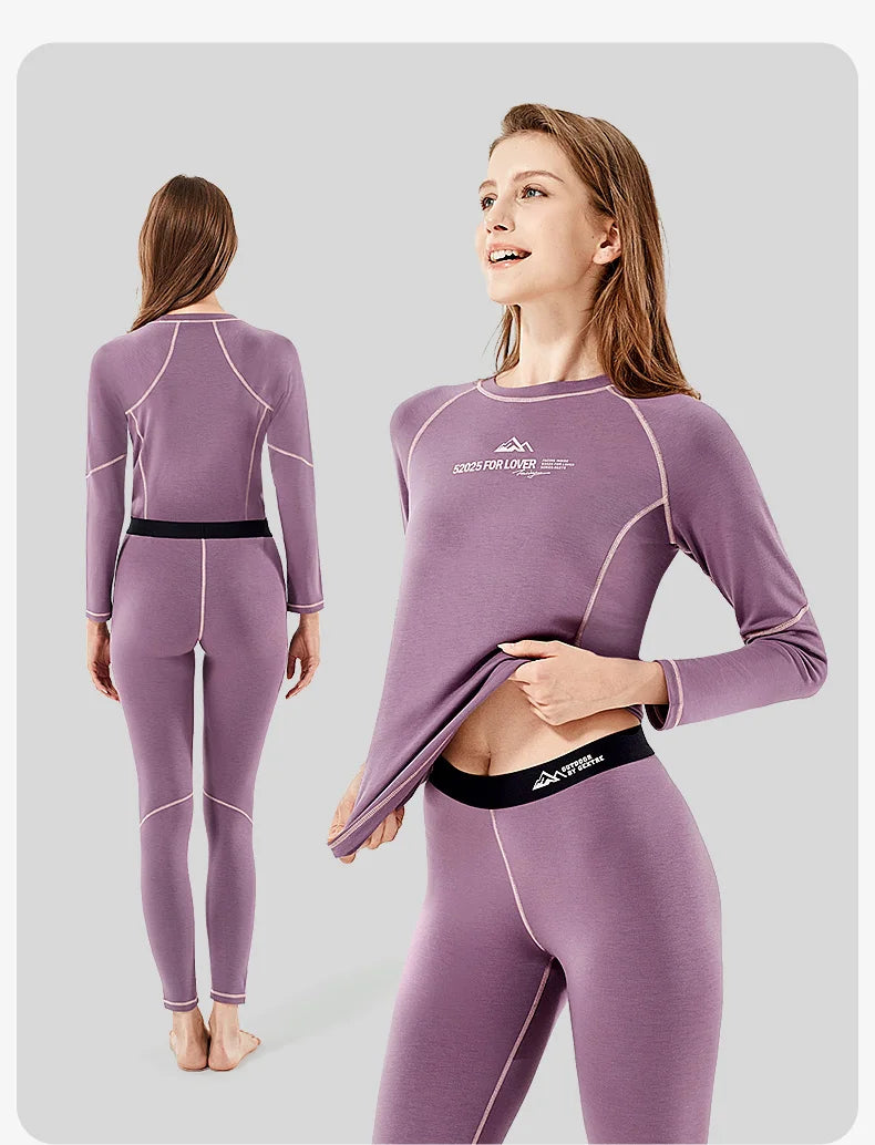 Unisex Soft Thermal Base Layer Set