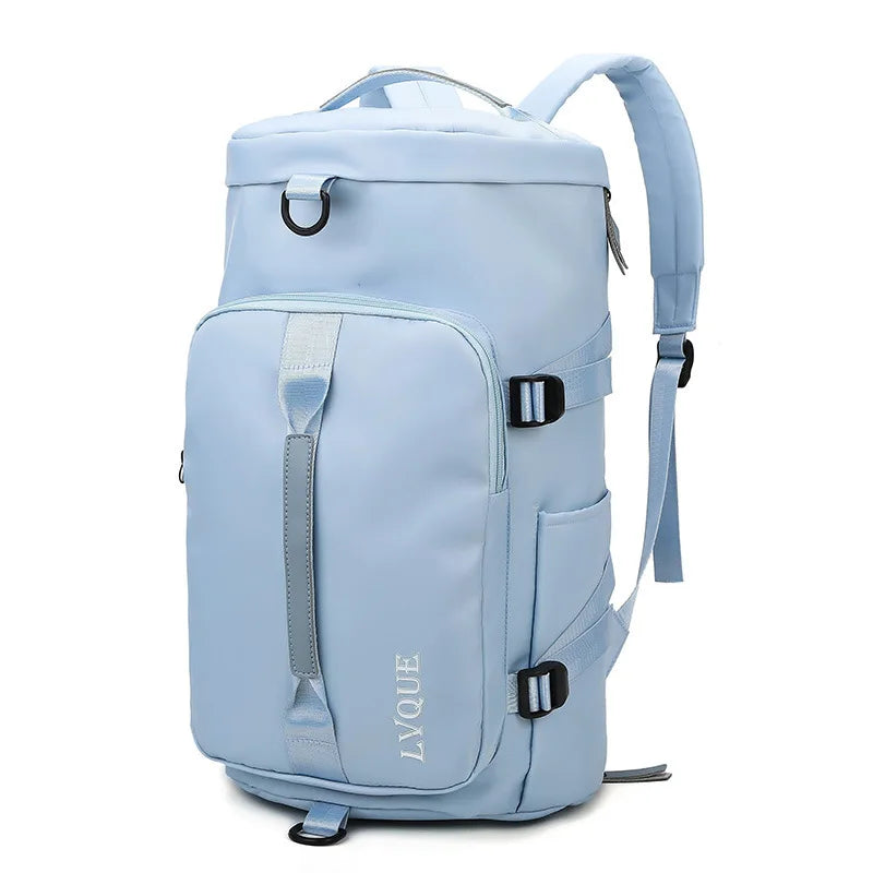Women’s Gym Backpack & Travel Sports Bag with Shoe Storage – Multi-Use Fitness Shoulder Bag for Workouts, School & Daily Travel