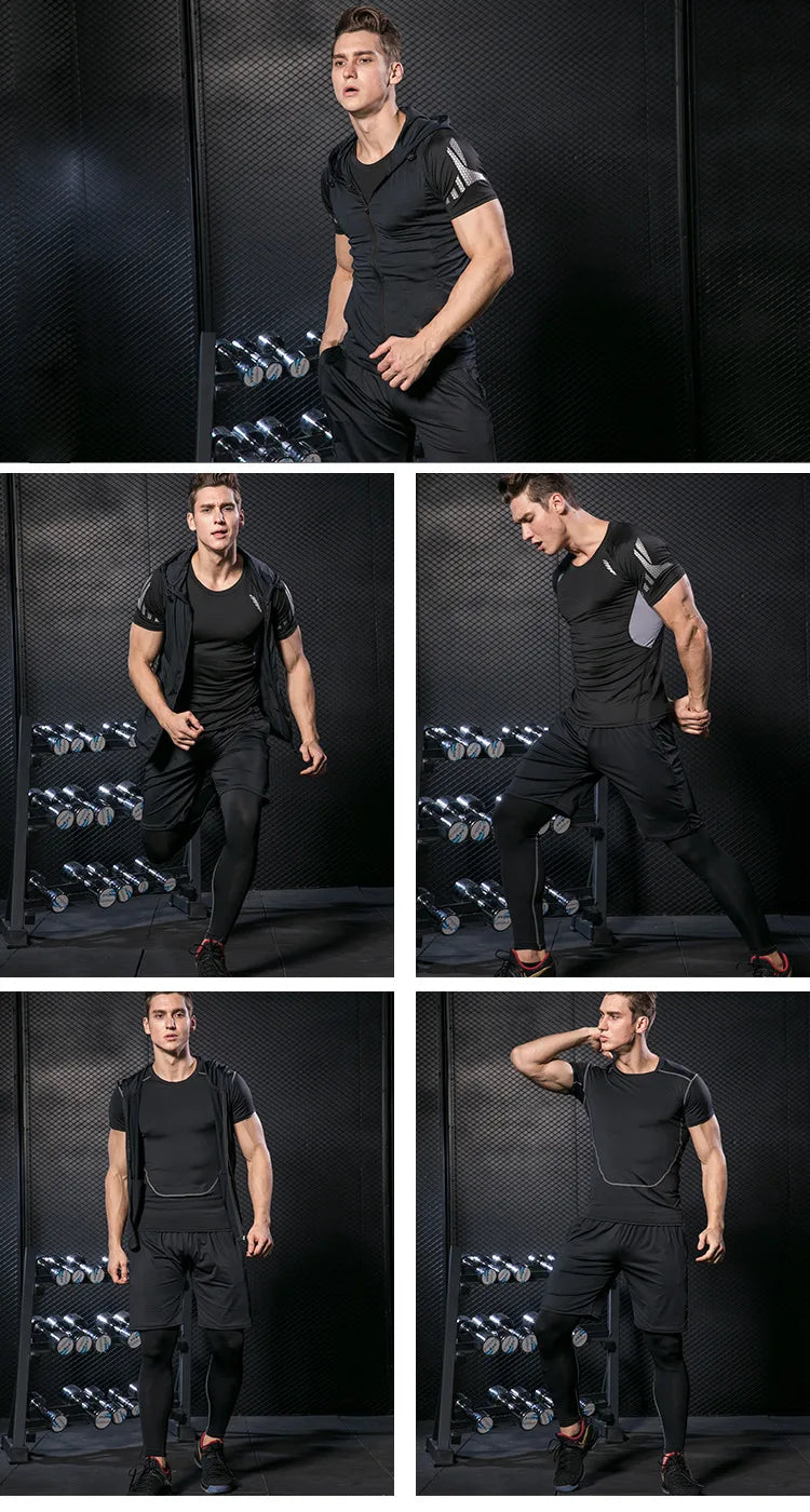 Men’s Compression Training Sports Set