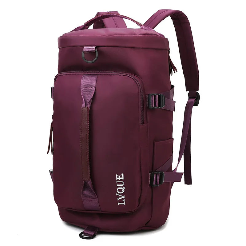 Women’s Gym Backpack & Travel Sports Bag with Shoe Storage – Multi-Use Fitness Shoulder Bag for Workouts, School & Daily Travel