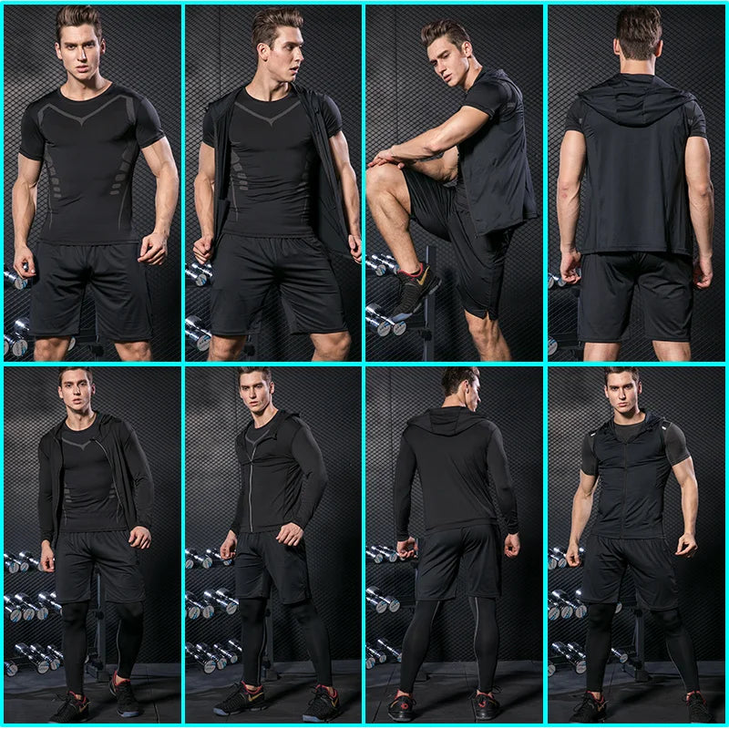 Men’s Compression Training Sports Set