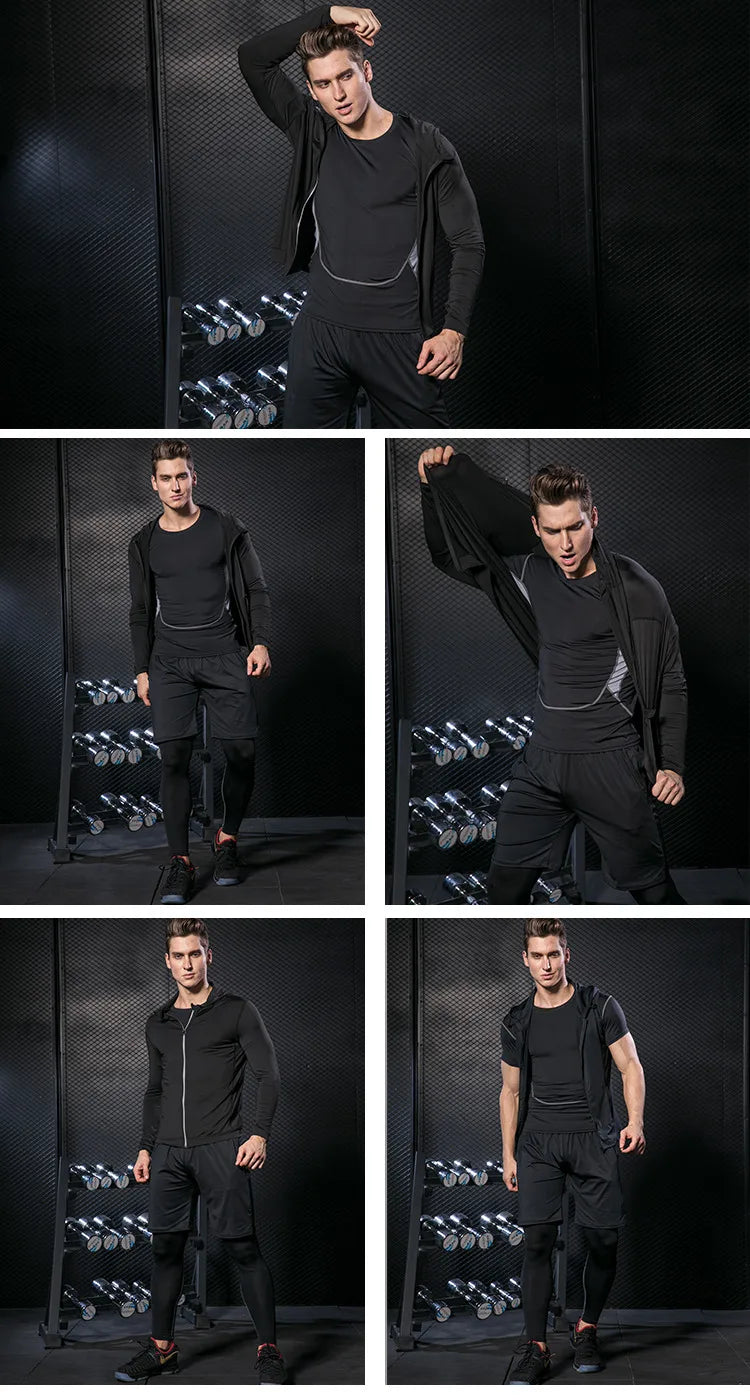Men’s Compression Training Sports Set