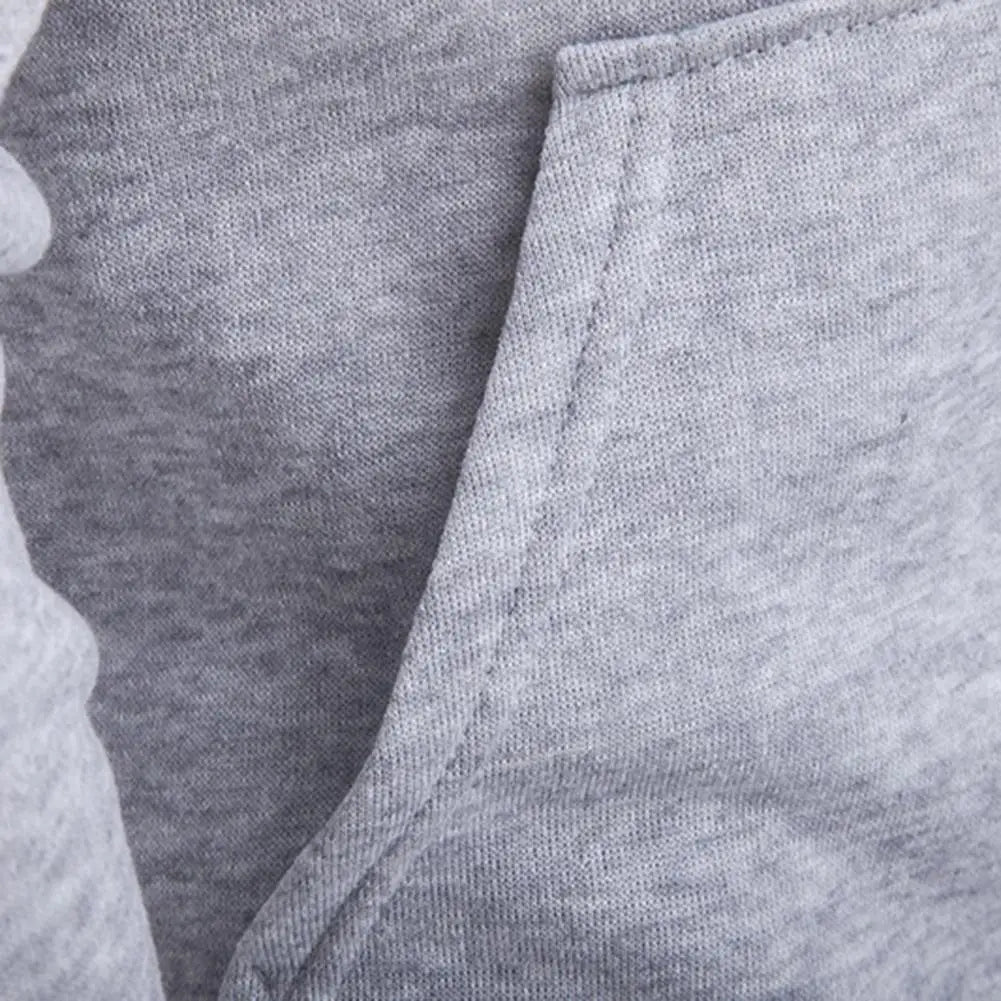 Men’s Casual Full-Zip Hoodie