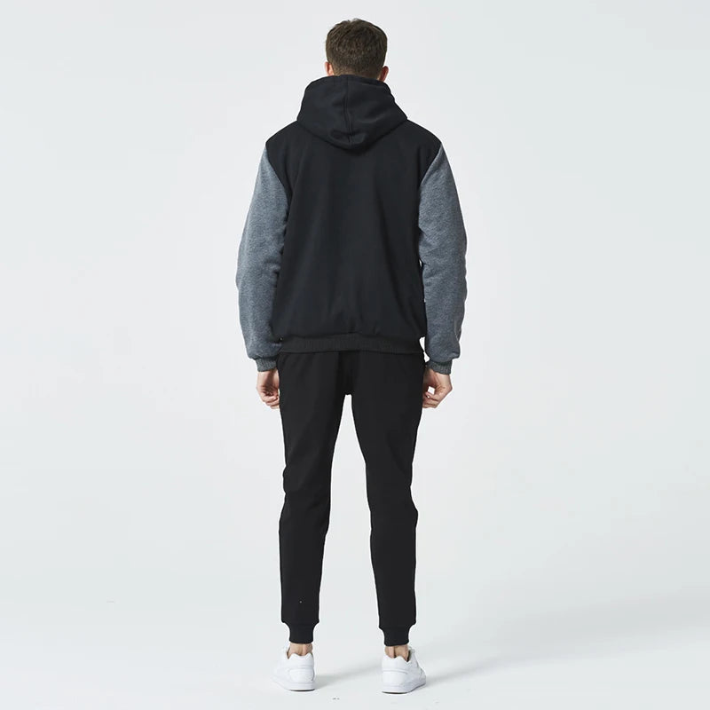 Men's Camo Fleece Winter Jacket