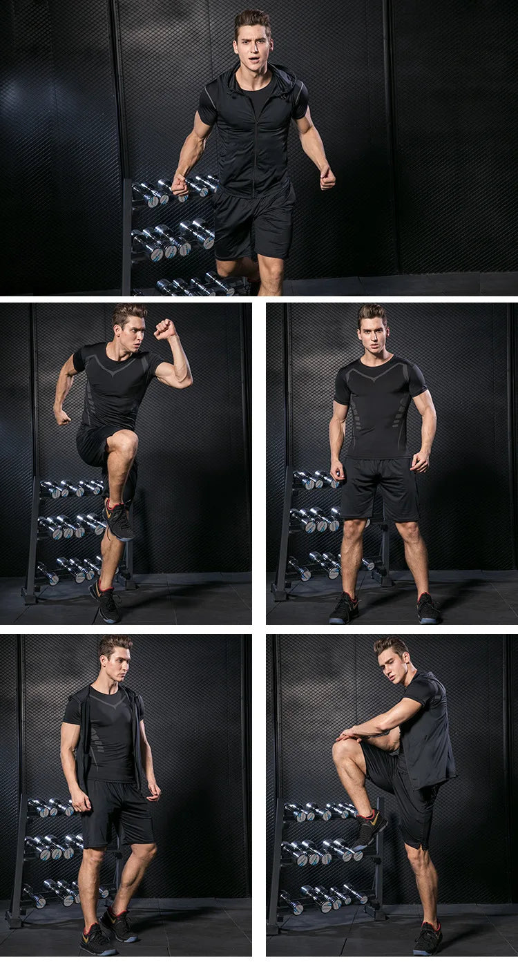 Men’s Compression Training Sports Set