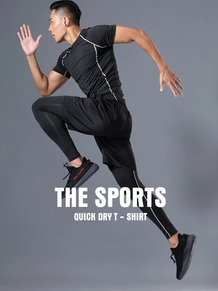 Men’s Compression Training Sports Set