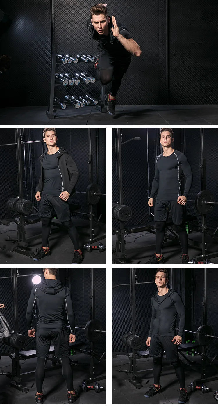 Men’s Compression Training Sports Set