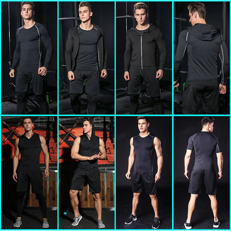 Men’s Compression Training Sports Set