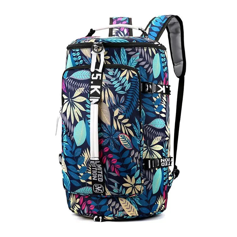 Women’s Gym Backpack & Travel Sports Bag with Shoe Storage – Multi-Use Fitness Shoulder Bag for Workouts, School & Daily Travel