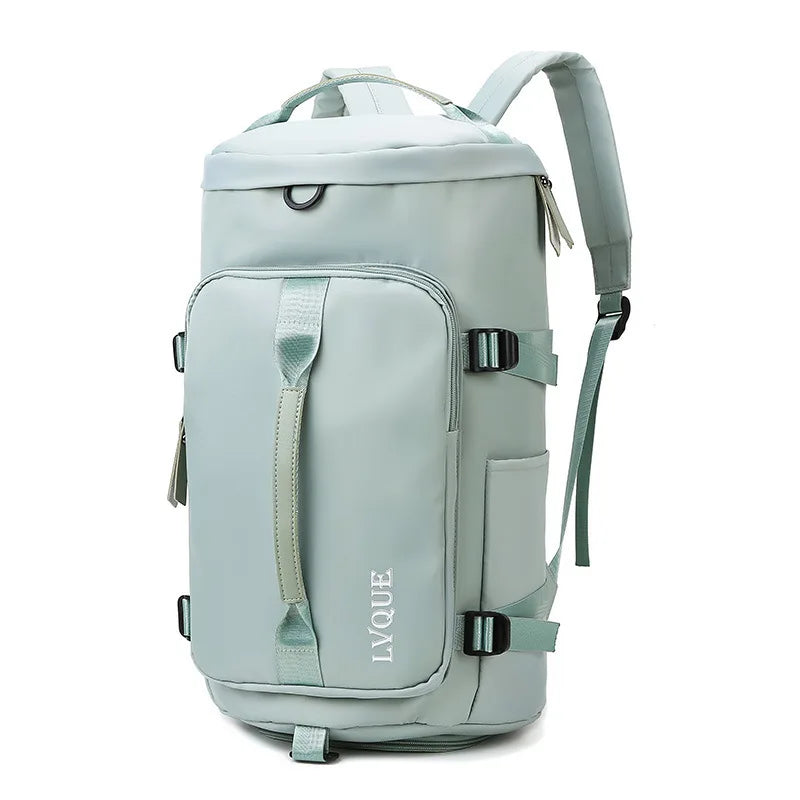 Women’s Gym Backpack & Travel Sports Bag with Shoe Storage – Multi-Use Fitness Shoulder Bag for Workouts, School & Daily Travel
