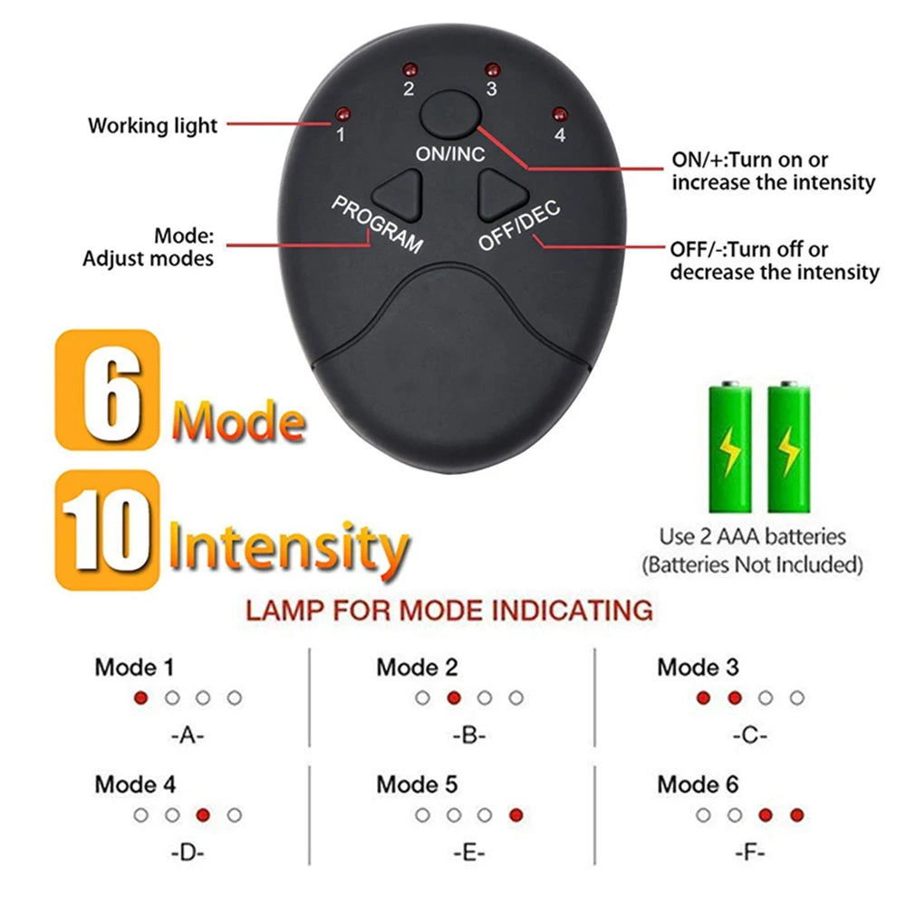Wireless EMS Abdominal Muscle Stimulator