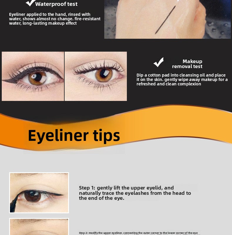 Waterproof Fine Tip Liquid Eyeliner