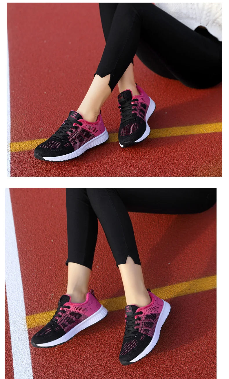 Women’s Breathable Platform Running Sneakers