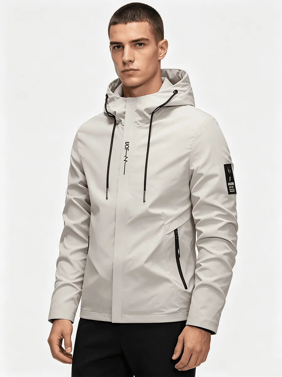 Men's Hooded Softshell Outdoor Jacket