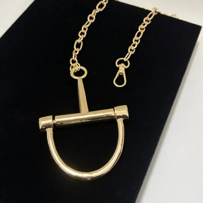 Women’s Classic Geometric Link Chain Necklace