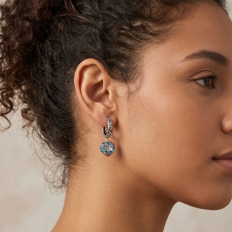 925 Sterling Silver Classic Hoop Earrings