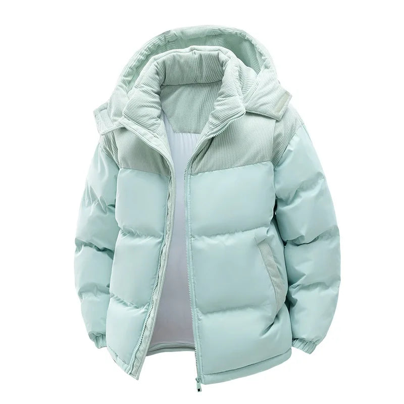 Men's Warm Hooded Winter Parka Jacket