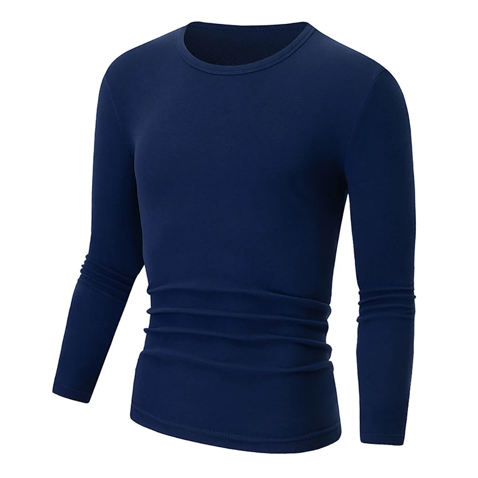 Men's Stretch Thermal Long Sleeve Base Layer