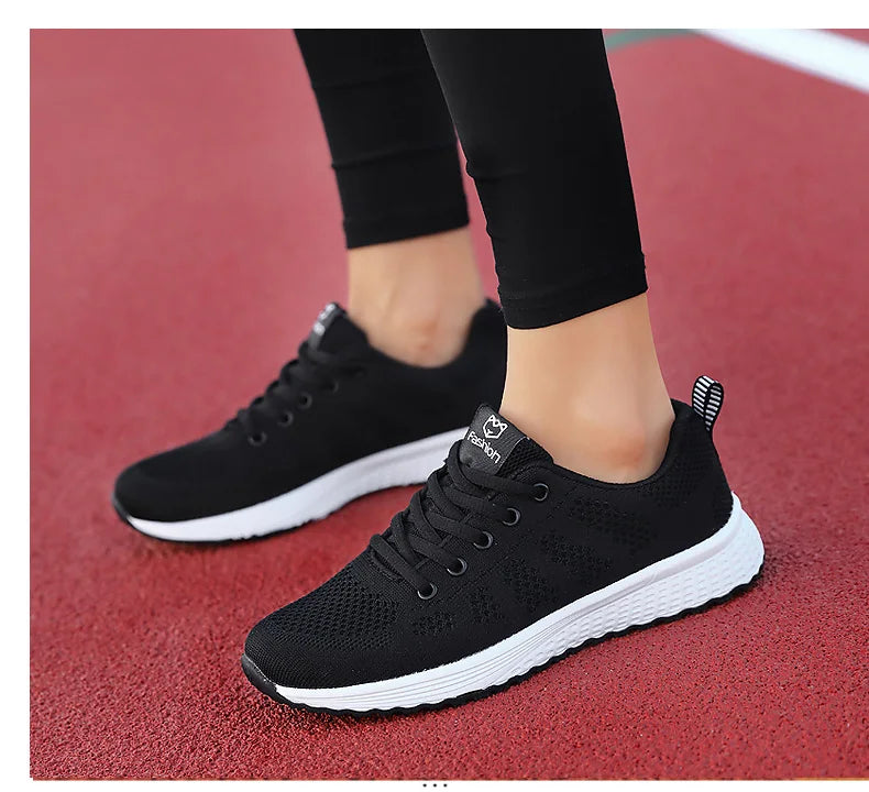 Women’s Breathable Platform Running Sneakers