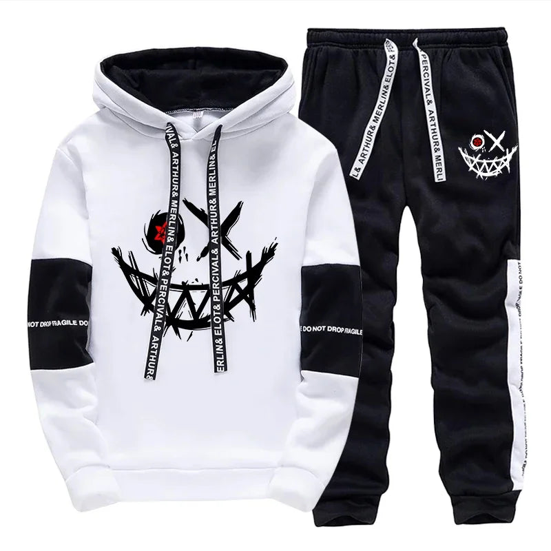 Men’s Casual Hoodie & Jogger Set