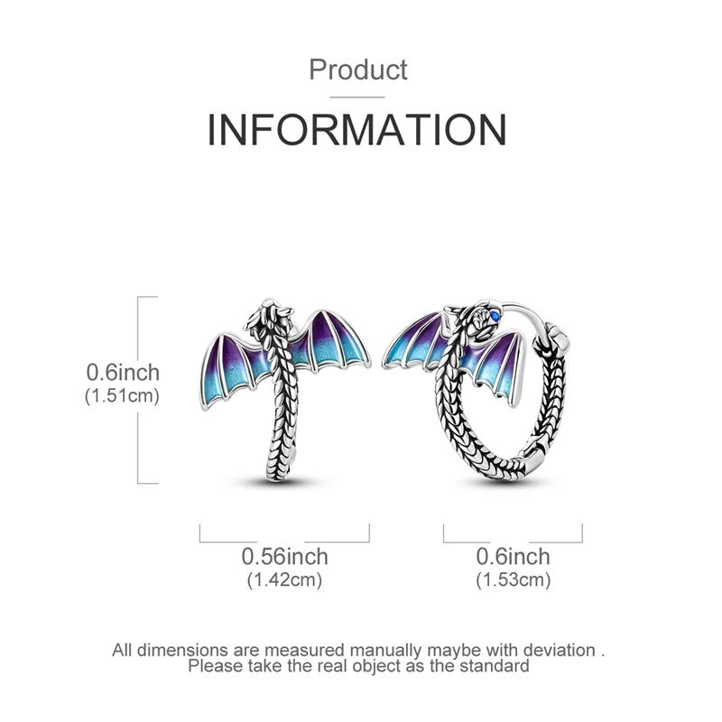 925 Sterling Silver Classic Hoop Earrings